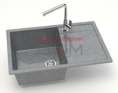 Кух.мойка Granit MARRBAXX глянц Джоли Z161Q8(ТЁМНО СЕРАЯ)